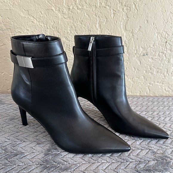 New Calvin Klein Boots Heels - Picture 1 of 8